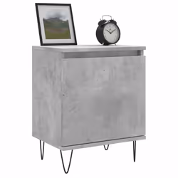 VidaXL 826837 nightstand/bedside table Concrete colour