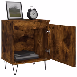 VidaXL 826839 nightstand/bedside table Oak - Additional view 4