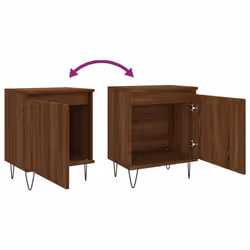 VidaXL 826842 nightstand/bedside table Oak - Additional view 8