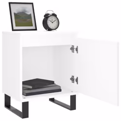VidaXL 826845 nightstand/bedside table White - Additional view 4