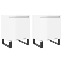VidaXL 826849 nightstand/bedside table White