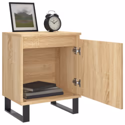 VidaXL 826851 nightstand/bedside table Oak - Additional view 4
