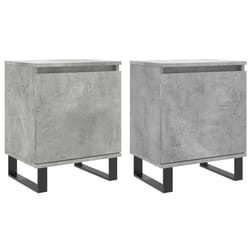 VidaXL 826853 nightstand/bedside table Concrete colour
