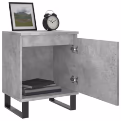 VidaXL 826853 nightstand/bedside table Concrete colour - Additional view 4