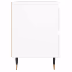 vidaXL Bedside Cabinets Side Table Bedstand 2 pcs Grey Sonoma Engineered Wood - white, 1 pcs - Additional view 6