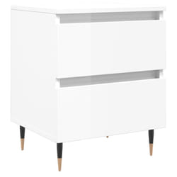VidaXL 826865 nightstand/bedside table White