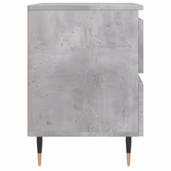 vidaXL Bedside Cabinets Side Table Bedstand 2 pcs Grey Sonoma Engineered Wood - concrete grey, 2 pcs - Additional view 6