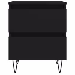 VidaXL 826878 nightstand/bedside table Black - Additional view 5