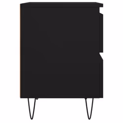 VidaXL 826878 nightstand/bedside table Black - Additional view 7