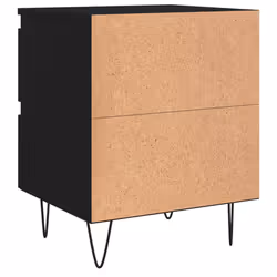 VidaXL 826878 nightstand/bedside table Black - Additional view 8