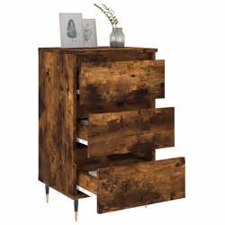 VidaXL 826919 nightstand/bedside table Oak - Additional view 4