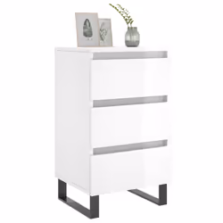 VidaXL 826945 nightstand/bedside table White