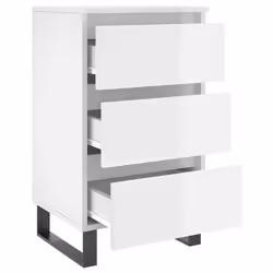 VidaXL 826945 nightstand/bedside table White - Additional view 6