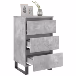 VidaXL 826949 nightstand/bedside table Concrete colour - Additional view 4
