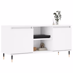 vidaXL TV Cabinet TV Unit Sideboard Media Unit TV Stand White Engineered Wood - Additional view 2