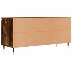 vidaXL TV Cabinet TV Unit Media Cabinet TV Stand Smoked Oak Engineered Wood - Additional view 7