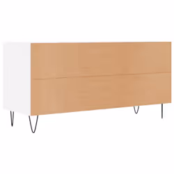vidaXL TV Cabinet TV Unit Sideboard Media Unit TV Stand White Engineered Wood - Additional view 7