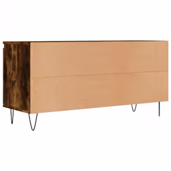 vidaXL TV Cabinet TV Unit Media Cabinet TV Stand Smoked Oak Engineered Wood - Additional view 7