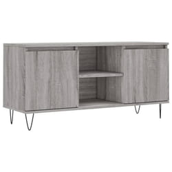 vidaXL TV Cabinet TV Unit Media Cabinet TV Stand Grey Sonoma Engineered Wood