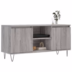 vidaXL TV Cabinet TV Unit Media Cabinet TV Stand Grey Sonoma Engineered Wood
