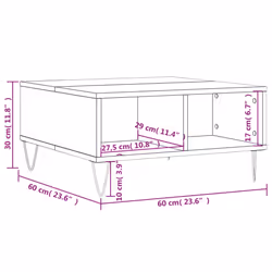 VidaXL 827036 coffee/side/end table