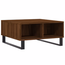 vidaXL Coffee Table Living Room Side Table End Table Sonoma Engineered Wood - brown oak - Additional view 5