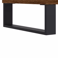 vidaXL Coffee Table Living Room Side Table End Table Sonoma Engineered Wood - brown oak - Additional view 6