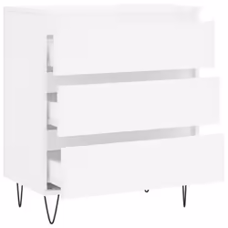 vidaXL Sideboard Storage Cabinet Cupboard Side Cabinet White Engineered Wood - Additional view 5