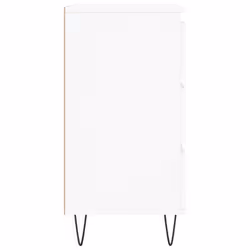 vidaXL Sideboard Storage Cabinet Cupboard Side Cabinet White Engineered Wood - Additional view 6