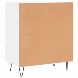 vidaXL Sideboard Storage Cabinet Cupboard Side Cabinet White Engineered Wood - Additional view 7