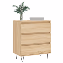 vidaXL Sideboard Storage Side Cabinet Cupboard Sonoma Oak Engineered Wood