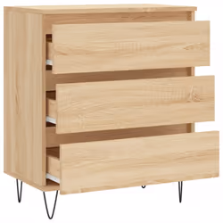 vidaXL Sideboard Storage Side Cabinet Cupboard Sonoma Oak Engineered Wood - Additional view 5