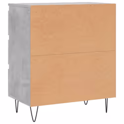 vidaXL Sideboard Storage Side Cabinet Cupboard Concrete Grey Engineered Wood - Additional view 7
