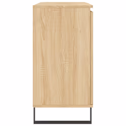 vidaXL Sideboard Storage Cabinet Cupboard Side Cabinet Brown Oak Engineered Wood - sonoma oak - Additional view 6
