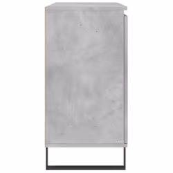 vidaXL Sideboard Storage Cabinet Cupboard Side Cabinet Brown Oak Engineered Wood - concrete grey - Additional view 6