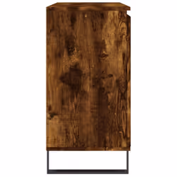 vidaXL Sideboard Storage Cabinet Cupboard Side Cabinet Brown Oak Engineered Wood - smoked oak - Additional view 6