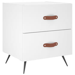 VidaXL 827244 nightstand/bedside table White