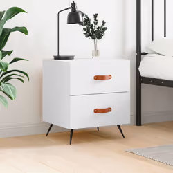 VidaXL 827244 nightstand/bedside table White