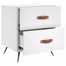 VidaXL 827244 nightstand/bedside table White