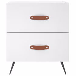 VidaXL 827245 nightstand/bedside table White - Additional view 6