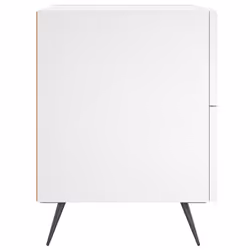 VidaXL 827245 nightstand/bedside table White - Additional view 7