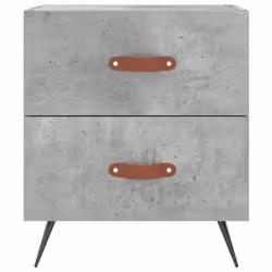 VidaXL 827252 nightstand/bedside table Concrete colour - Additional view 4