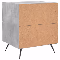 VidaXL 827252 nightstand/bedside table Concrete colour - Additional view 6