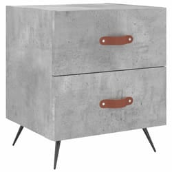 VidaXL 827253 nightstand/bedside table Concrete colour