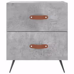 VidaXL 827253 nightstand/bedside table Concrete colour - Additional view 4