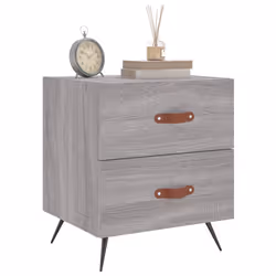 VidaXL 827257 nightstand/bedside table Oak - Additional view 4
