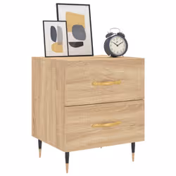 VidaXL 827266 nightstand/bedside table Oak - Additional view 3