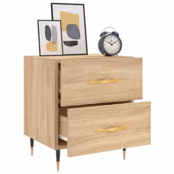 VidaXL 827266 nightstand/bedside table Oak - Additional view 4