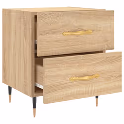 VidaXL 827266 nightstand/bedside table Oak - Additional view 5