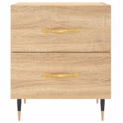 VidaXL 827266 nightstand/bedside table Oak - Additional view 6